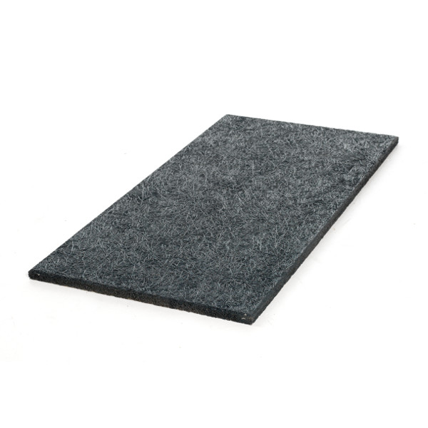 multifin_sort Wood wool Multifin Black 600×1200 mm